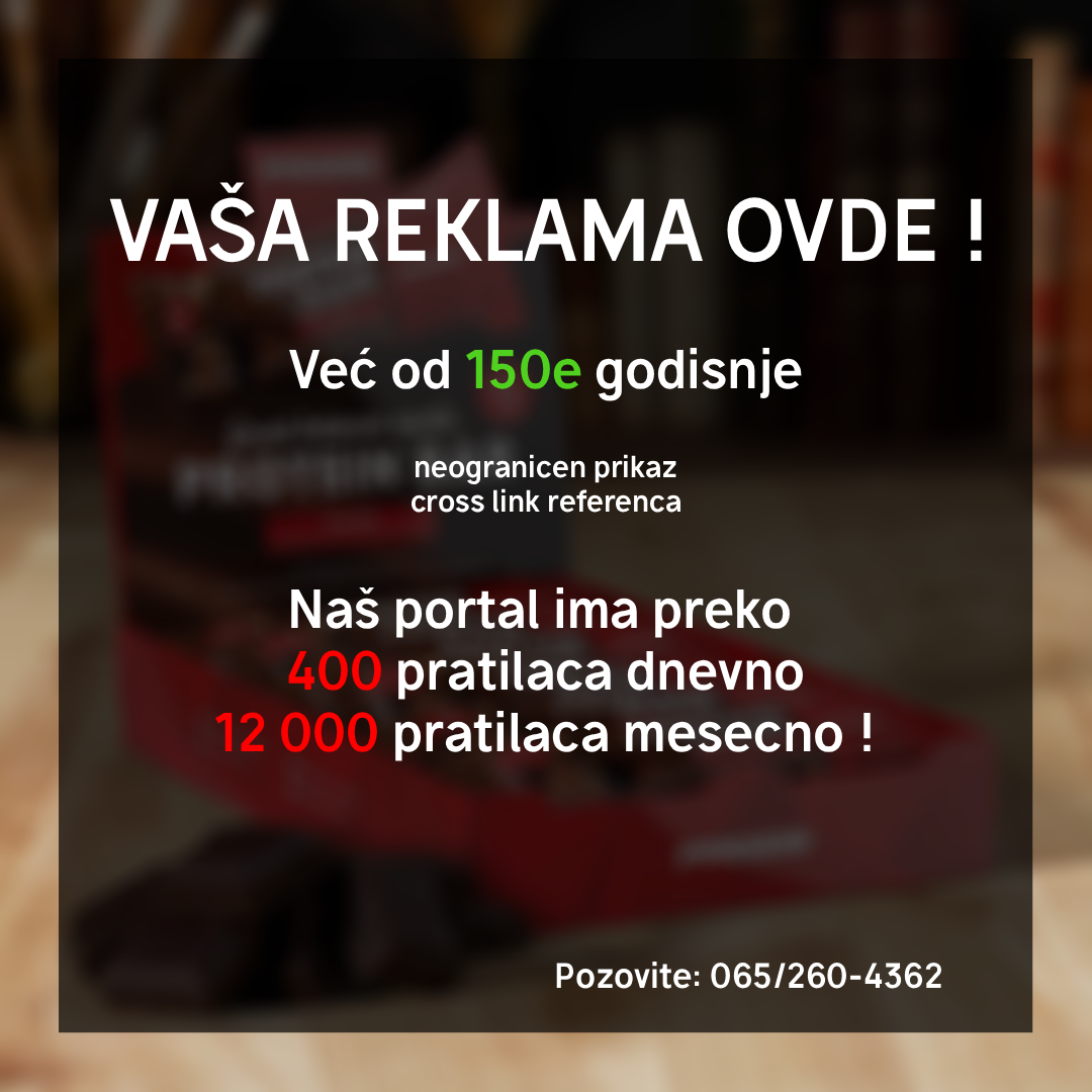 Vasa reklama ovde - Reklamirajte se na našem sajtu…