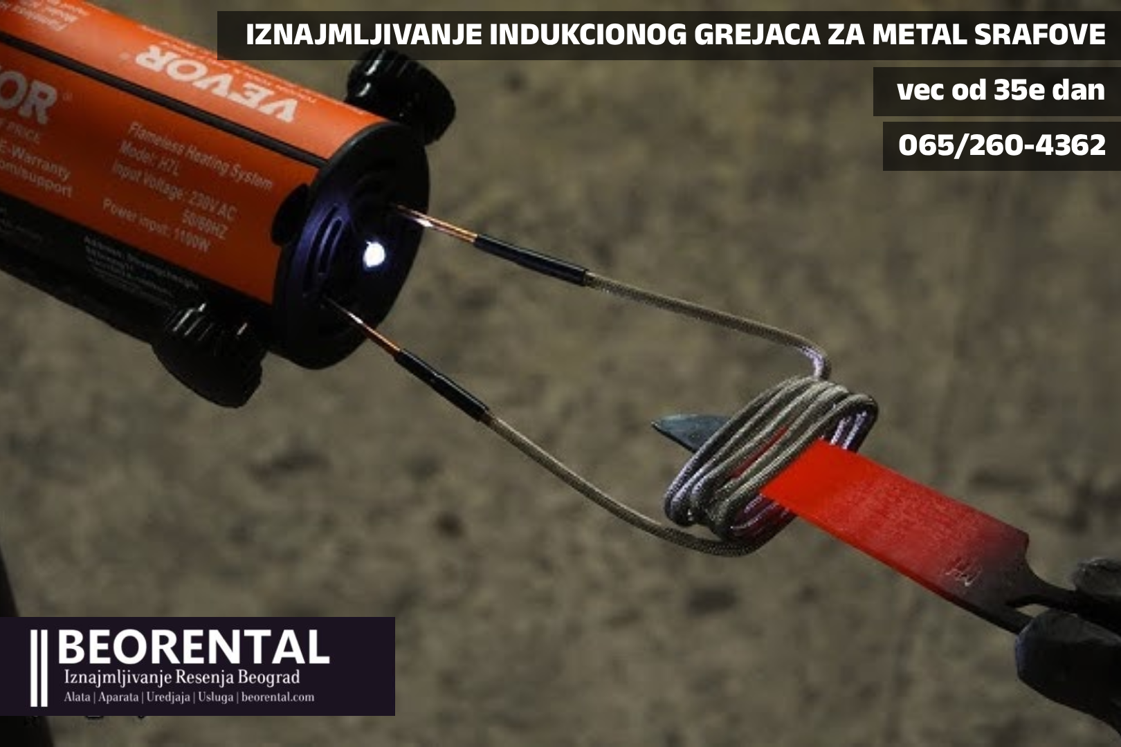 Indukcioni grejac za srafove (metal) VEVOR – brzo…