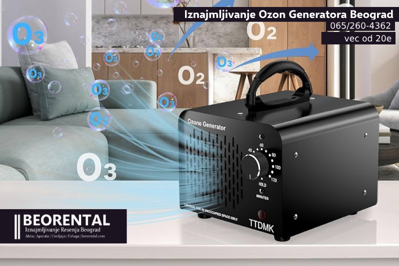 Iznajmljivanje Ozon Generatora Beograd - Uredjaj za…