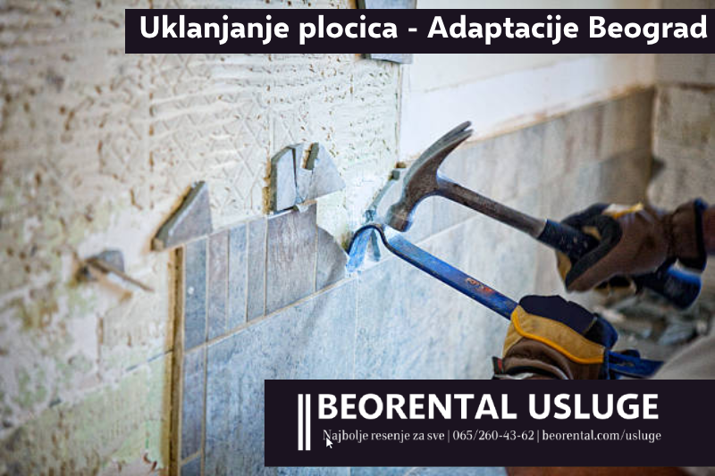 Majstor za uklanjanje plocica u kupatilu Beograd